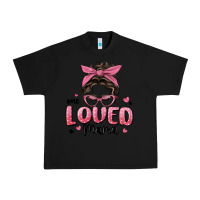 Black one loved mama messy bun Urban Heavy Tee - MaliasSmallBusiness