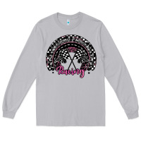 Moon Dust racing checkered rainbow Long Sleeve Tee - JahusDesignShop