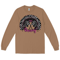 Toasted Coconut racing checkered rainbow Long Sleeve Tee - JahusDesignShop