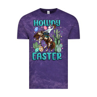 Cloud Purple howdy easter Vintage Tee - MaliasSmallBusiness