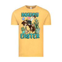 Vintage Mustard howdy easter Vintage Tee - MaliasSmallBusiness