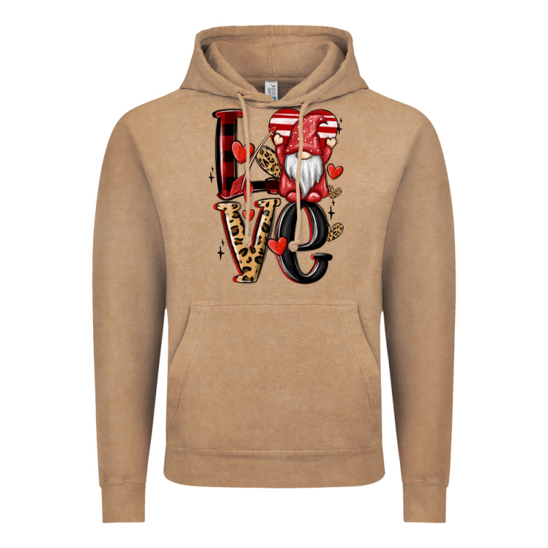 Love Gnome Vintage Hoodie by MaliasSmallBusiness | Teevron