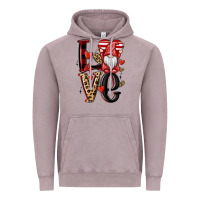 Vintage Zinc love gnome Vintage Hoodie - MaliasSmallBusiness