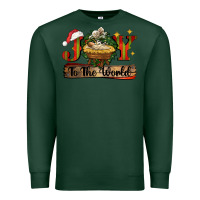Sports Green joy to the world Premium Sweatshirt - CowGirlArtShop