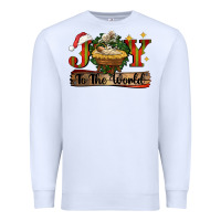 White joy to the world Premium Sweatshirt - CowGirlArtShop
