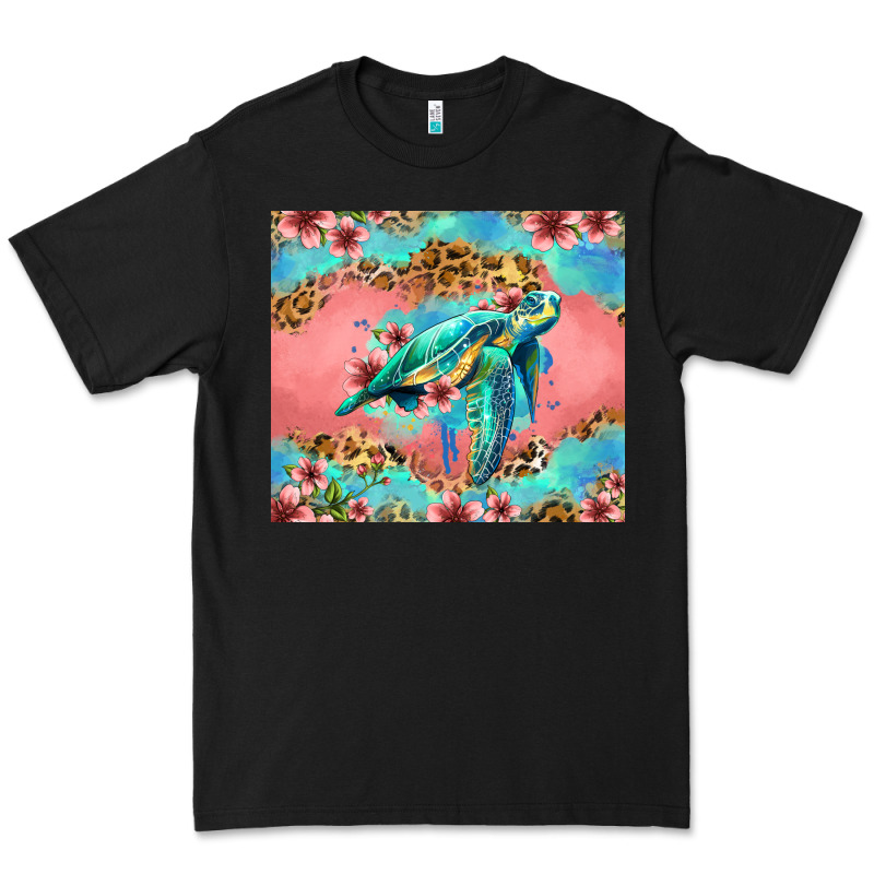 Floral Turtle Premium Tee by Jasminsmagicworld | Teevron