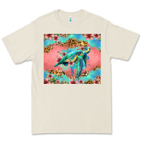 Bone floral turtle Premium Tee - Jasminsmagicworld