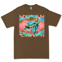 Cacao floral turtle Premium Tee - Jasminsmagicworld
