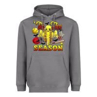 Storm tis the season softball halloween Heavyweight Hoodie - CowGirlArtShop