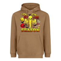 Toasted Coconut tis the season softball halloween Heavyweight Hoodie - CowGirlArtShop