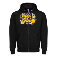 Black Mama's main squeeze Zipper Hoodie - NancyCooperArtShop