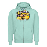Seafoam Mama's main squeeze Zipper Hoodie - NancyCooperArtShop