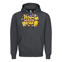 Smoke Mama's main squeeze Zipper Hoodie - NancyCooperArtShop