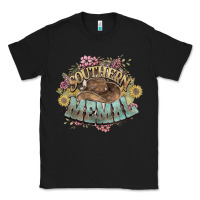 Black southern memal western flowers Classic Tee - NancyCooperArtShop
