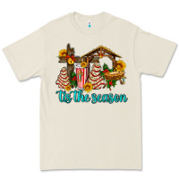 Bone tis the seasin with christmas cake abd jesus Premium Tee - AdoDesignShop