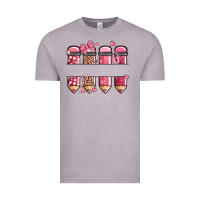 Vintage Zinc custom name valentine's day school pencils Vintage Tee - MaliasSmallBusiness