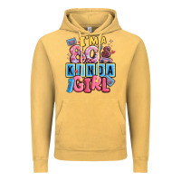 Vintage Mustard i'm a 80's kinda girl Vintage Hoodie - MaliasSmallBusiness