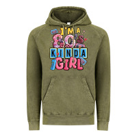 Vintage Olive i'm a 80's kinda girl Vintage Hoodie - MaliasSmallBusiness