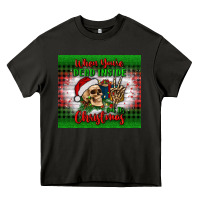 Asphalt when you’re dead inside but it's christmas tumbler Heavy Core Tee - BundleAndBundleShop