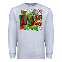 Heather Grey lpn licensed practical claus Premium Sweatshirt - CowGirlArtShop