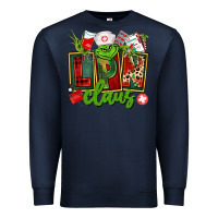 Navy lpn licensed practical claus Premium Sweatshirt - CowGirlArtShop