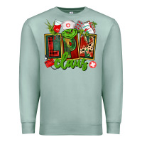 Seafoam lpn licensed practical claus Premium Sweatshirt - CowGirlArtShop