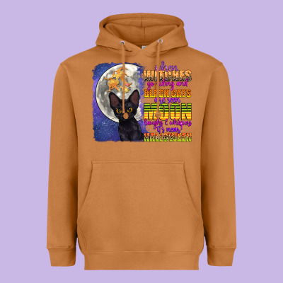When Witches Go Riding Heavyweight Hoodie Designed By Cowgirlartshop