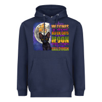 Navy when witches go riding Heavyweight Hoodie - CowGirlArtShop