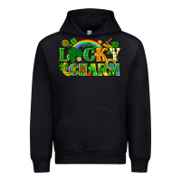 Black lucky charm Urban Hoodie - FaDigitalArtStudio
