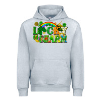Heather Grey lucky charm Urban Hoodie - FaDigitalArtStudio