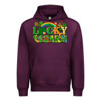 Mauve Wine lucky charm Urban Hoodie - FaDigitalArtStudio