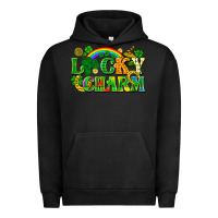 Pigment Black lucky charm Urban Hoodie - FaDigitalArtStudio