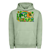 Pigment Oil Green lucky charm Urban Hoodie - FaDigitalArtStudio