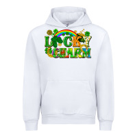 White lucky charm Urban Hoodie - FaDigitalArtStudio