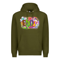 Army Green endo crew Premium Hoodie - CowGirlArtShop