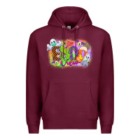 Burgundy endo crew Premium Hoodie - CowGirlArtShop