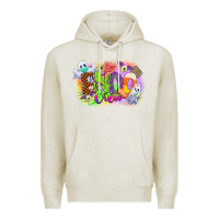 Oatmeal Heather endo crew Premium Hoodie - CowGirlArtShop