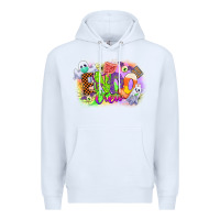 White endo crew Premium Hoodie - CowGirlArtShop