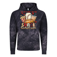 Cloud Black i'm just here for the snack baseball sister Vintage Hoodie - MaliasSmallBusiness