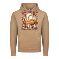 Vintage Coffee i'm just here for the snack baseball sister Vintage Hoodie - MaliasSmallBusiness