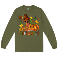 Army Green my first thanksgiving bbs Long Sleeve Tee - BundleAndBundleShop