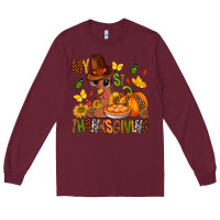 Burgundy my first thanksgiving bbs Long Sleeve Tee - BundleAndBundleShop