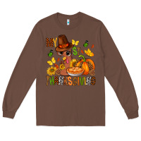 Chestnut my first thanksgiving bbs Long Sleeve Tee - BundleAndBundleShop