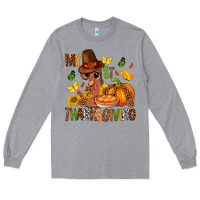 Heather Grey my first thanksgiving bbs Long Sleeve Tee - BundleAndBundleShop