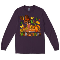 Plum my first thanksgiving bbs Long Sleeve Tee - BundleAndBundleShop
