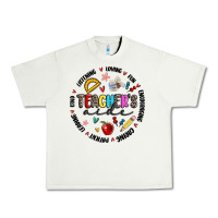 Pistachio teachers aide Urban Heavy Tee - MaliasSmallBusiness