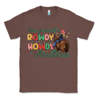 Chestnut have yourself a rowdy howdy christmas Classic Tee - MaliasSmallBusiness