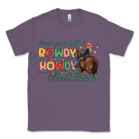 Lavender have yourself a rowdy howdy christmas Classic Tee - MaliasSmallBusiness