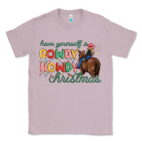 Lilac have yourself a rowdy howdy christmas Classic Tee - MaliasSmallBusiness
