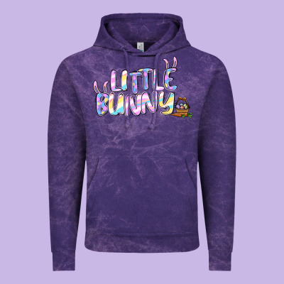 Easter Little Bunny Vintage Hoodie Designed By Jasminsmagicworld